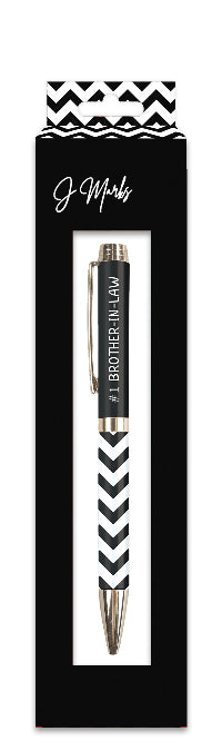 J Marks #1 Brother- In- Law Pen — Gift Pen by J Marks | Judaica Square Lakewood
