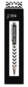 J Marks Best Brother Pen — Gift Pen by J Marks | Judaica Square Lakewood