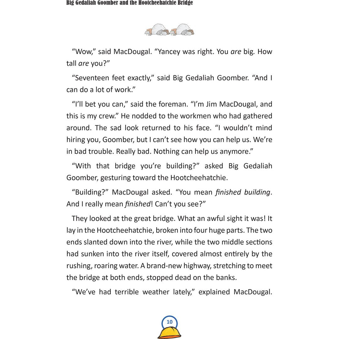 Big Gedaliah Goomber and the Hootcheehatchie Bridge