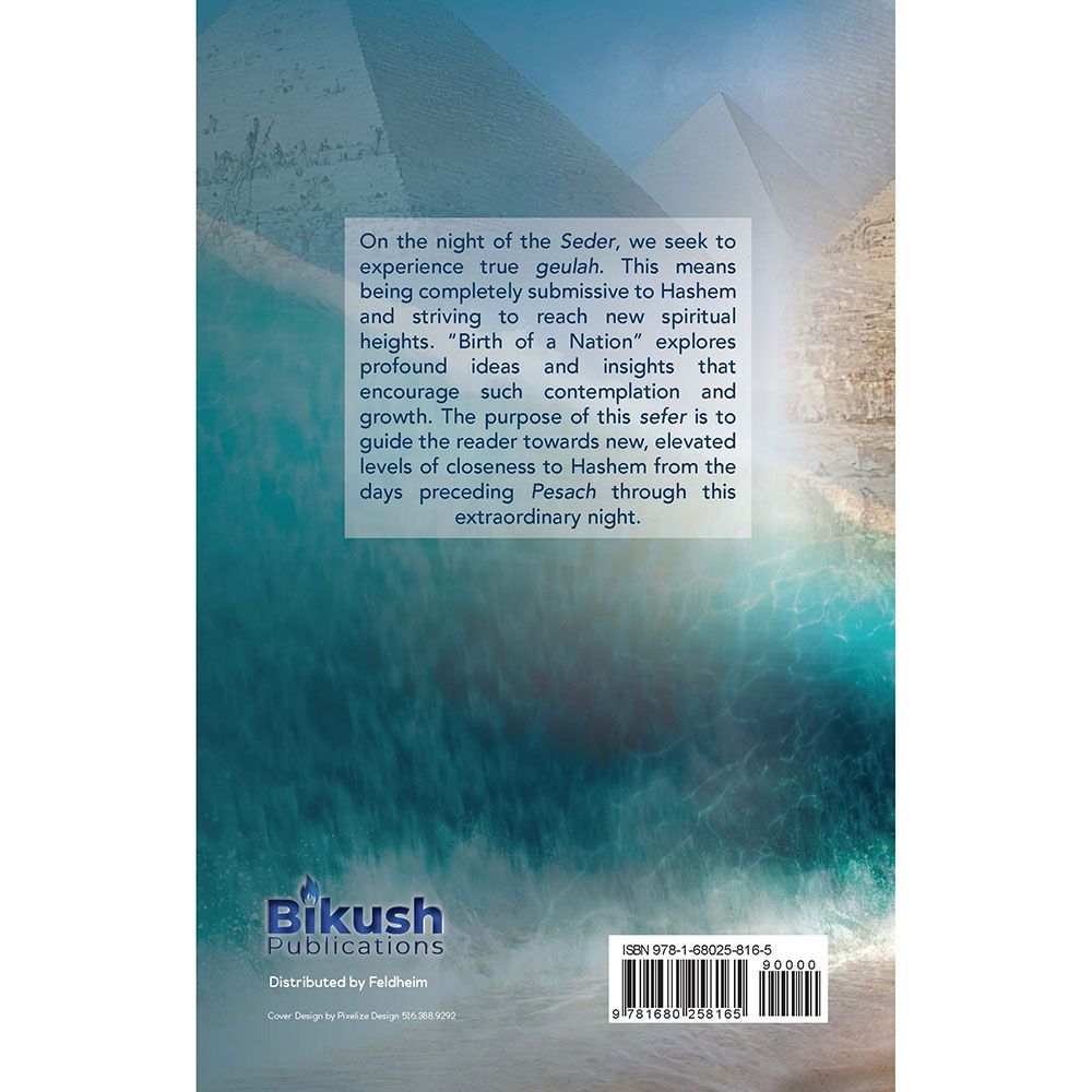 Birth of a Nation by Rabbi Usher Smith, back cover