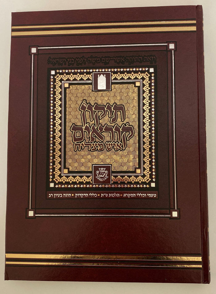תיקון קוראים איש מצליח Extra Large 13.5"x 10" (BK-TKIMXL)