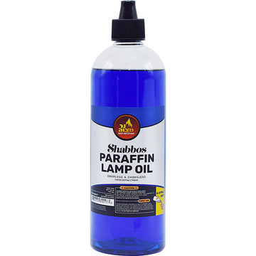 Ner Mitzvah 32 oz bottle of blue Shabbos paraffin lamp oil