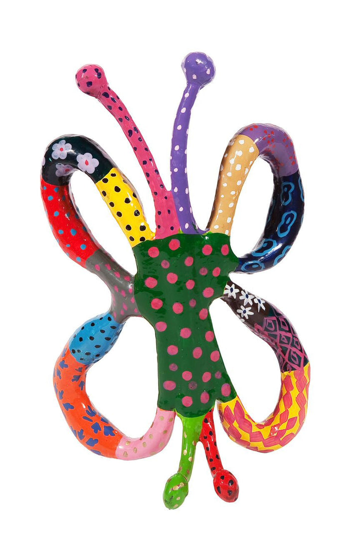 Emanuel Hand Painted Aluminum Butterfly