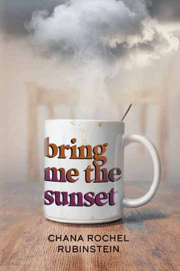 Bring Me the Sunset by Chana Rochel Rubinstein hardcover novel cover