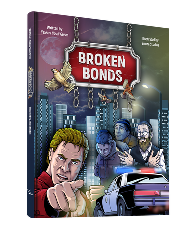 Broken Bonds - Comic Book — English book front cover