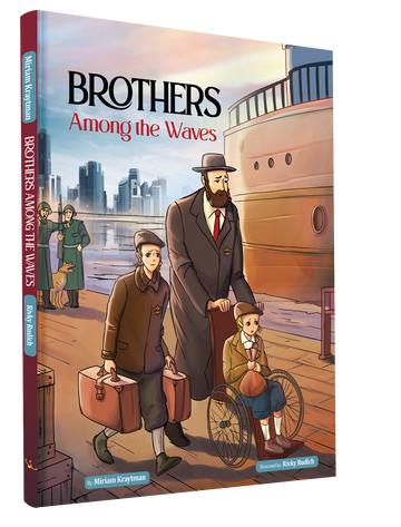 Brothers Among The Waves — English Comic Book — front cover