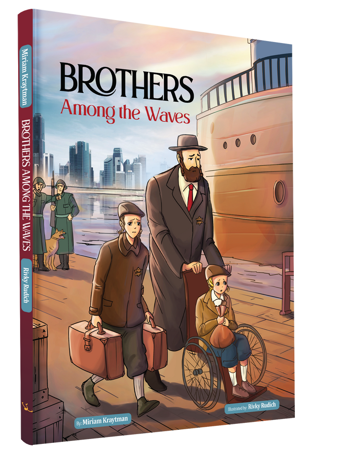 Brothers Among The Waves — English Comic Book — front cover