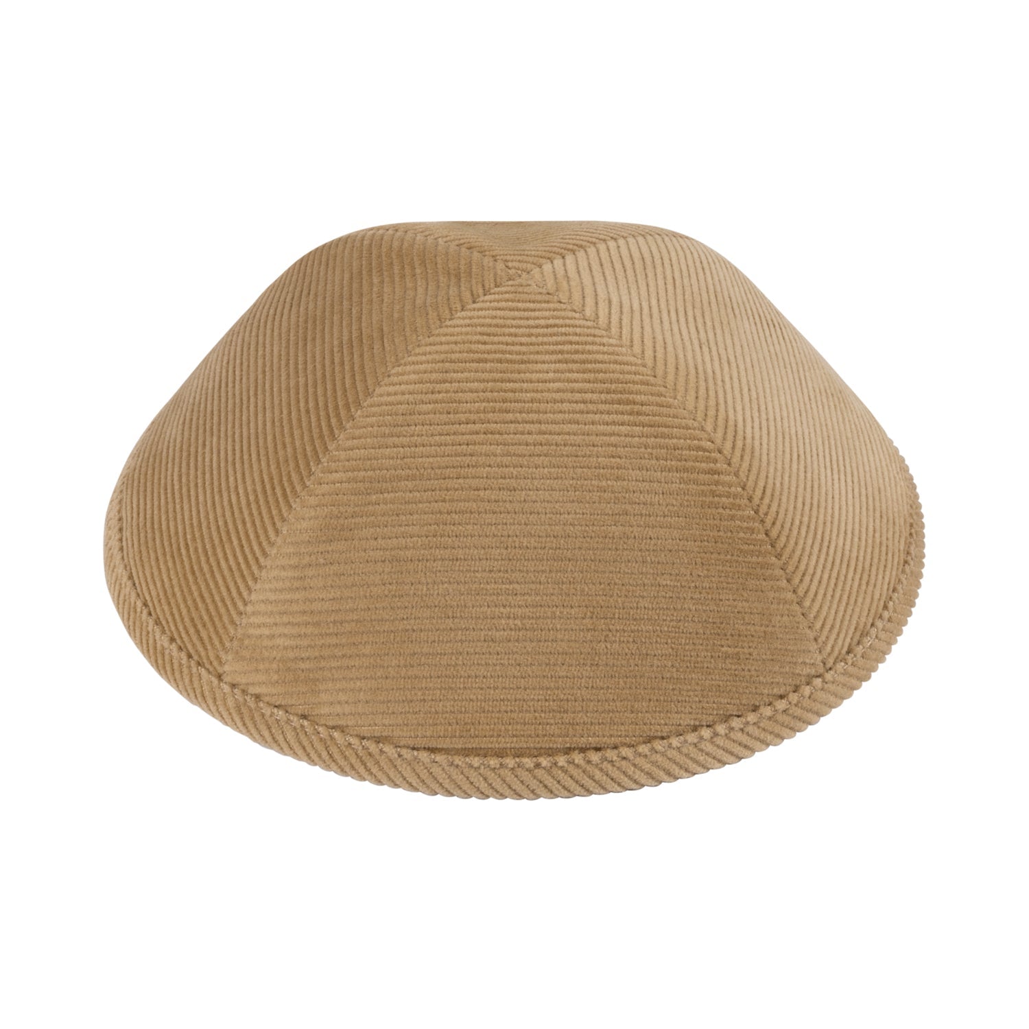Close-up of Corduroy Kippah lining and stitching