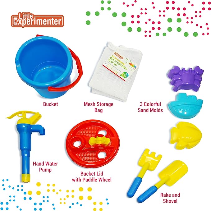 Little Experimenter Color-Changing Beach Toy Set — kids, view 2 | Judaica Square Lakewood