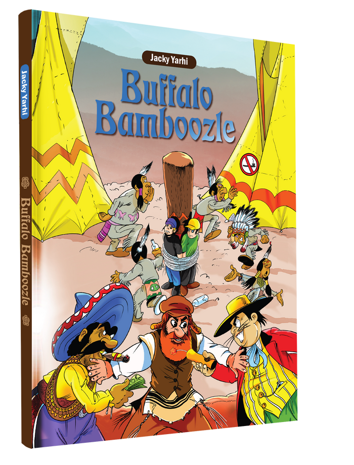 Buffalo Bamboozle — English Comic Book — front cover