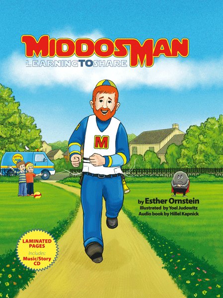 Front cover of Middos Man - Volume 1: Learning to Share - Book & Read-Along CD by Esther Ornstein