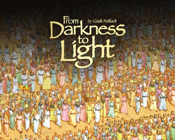 From Darkness to Light — Hardcover pollack cover | Judaica Square Lakewood