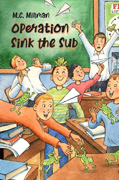 Front cover of Operation Sink the Sub by M.C. Millman
