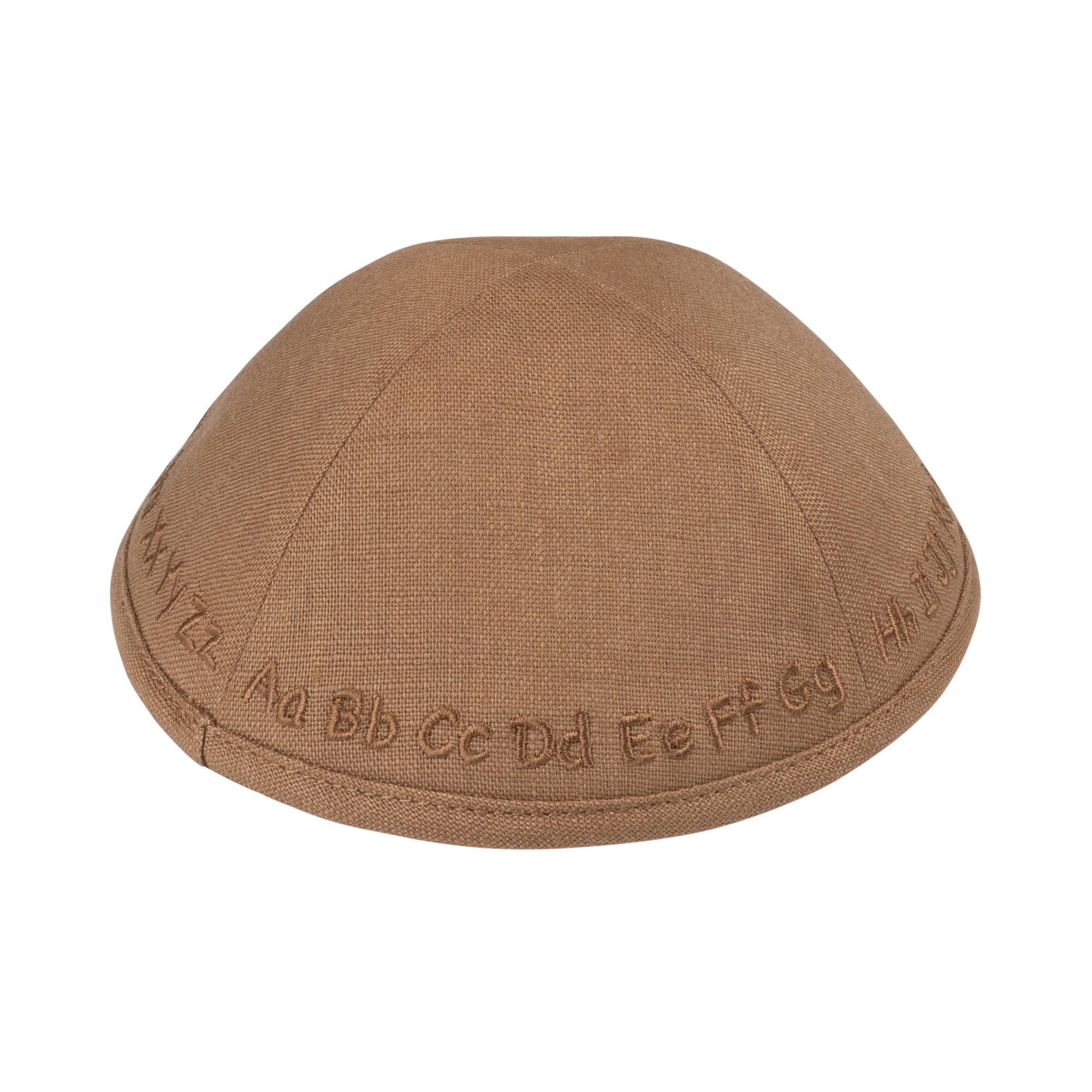 Close-up of Yarmulka Kippah lining and stitching