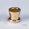 Rite Lite Set of 9 Brass-Plated Candle Cups with Screws