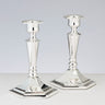 Rite Lite Set of 2 Silverplated Candlesticks, Silver Plated, Item CSH-1701, 6 Inch