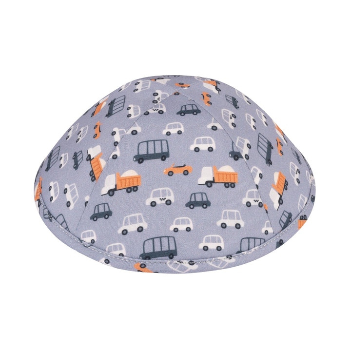 Cars on Road Kippah – Cotton Yarmulke
