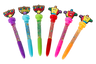 Izzy n Dizzy Chanukah 4 in 1 pens with menorah and dreidel toppers