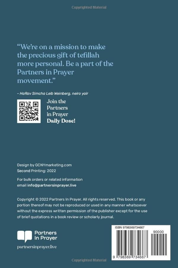 Back cover of Chanukah Candle Lighting Kavanos by Rabbi Weinberg
