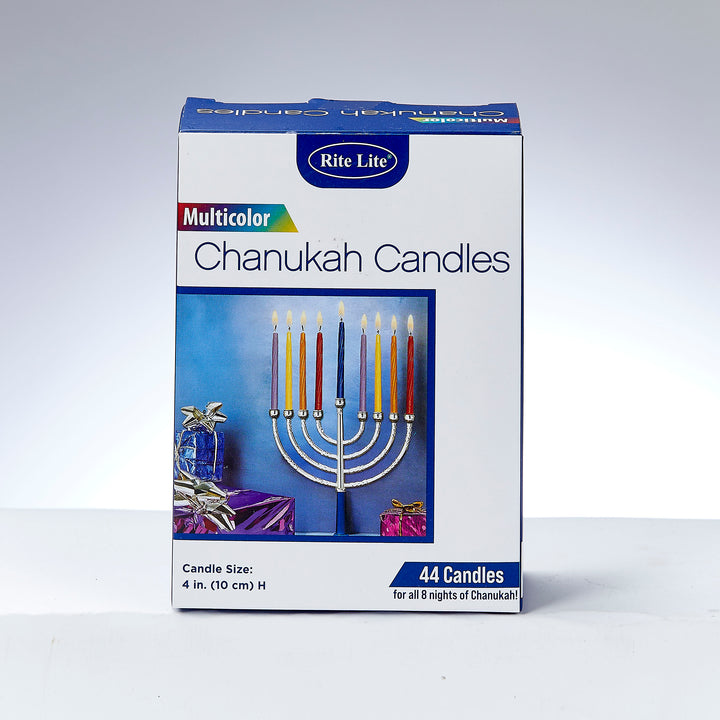 Rite Lite Chanukah Candles, Multicolored