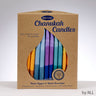 Rite Lite Pure Vegetable Wax Chanukah Candles, Tricolor Multi