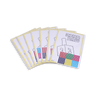 Chanukah dot sticker coloring sets with a dreidel outline