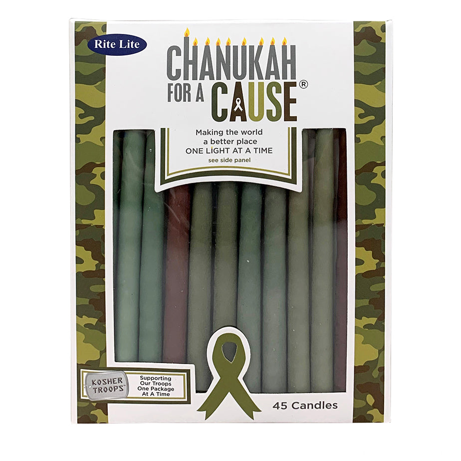Rite Lite Chanukah For A Cause, Candles for KosherTroops