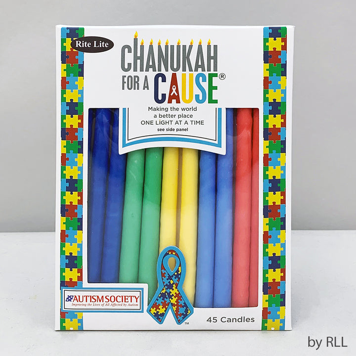 Rite Lite Chanukah For A Cause, Candles For Autism