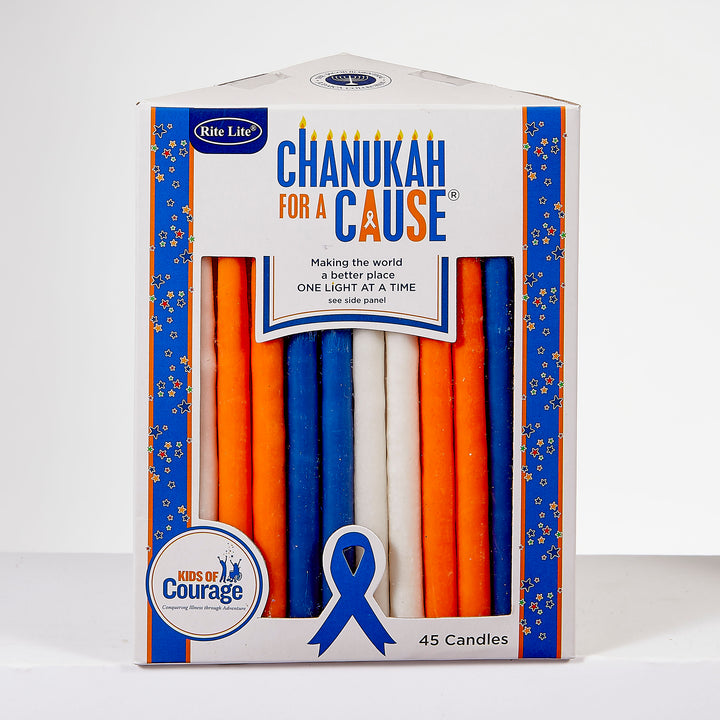 Rite Lite Chanukah For A Cause, Candles For Kids Of Courage
