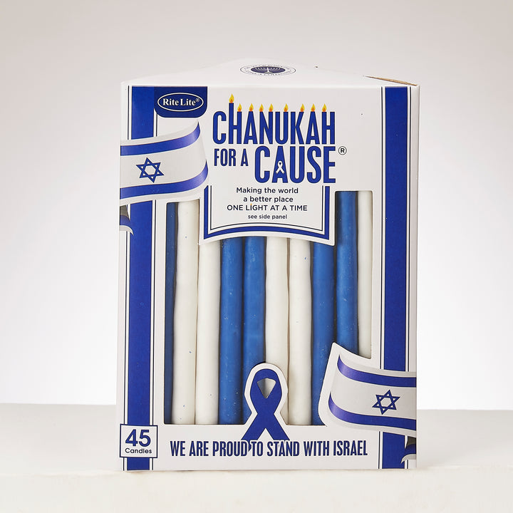 Rite Lite Chanukah For A Cause, Stand With Israel Candles