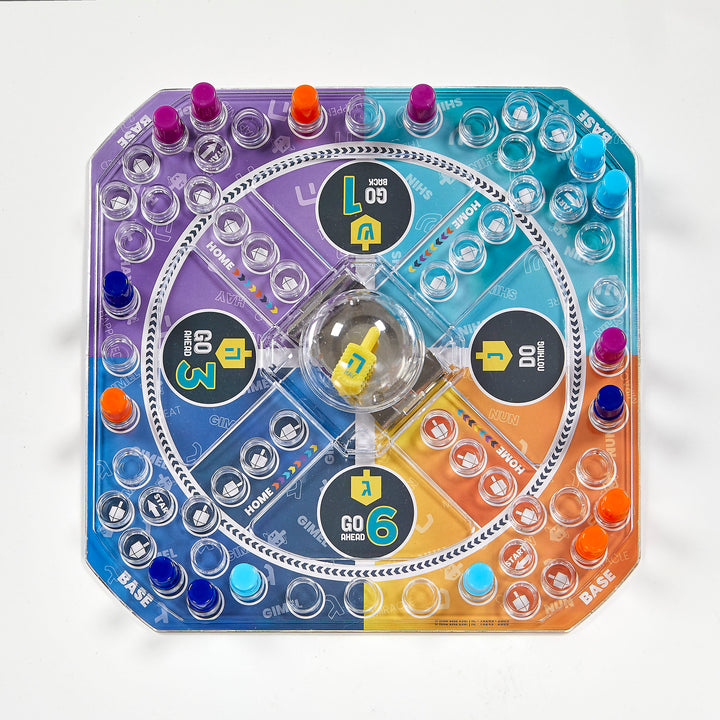 Rite Lite Dreidel Pop 'n Spin Game, 10 x 10 Inch