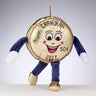Rite Lite Chanukah Plush Gelt Doll