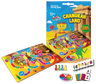 Izzy n Dizzy Chanukah Land travel game board, pawns and spinner