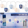 Rite Lite Battery Operated Blue and White Dreidel Light Set