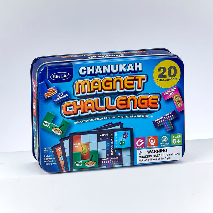 Rite Lite Chanukah Magnet Challenge Game, 6.25 x 4.5 Inch