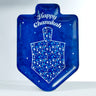 Rite Lite Chanukah Mosaic Dreidel Shaped Melamine Serving Tray
