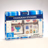 Rite Lite Box of 175+ Chanukah Prismatic Stickers