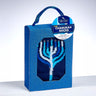 Rite Lite Chanukah Socks With Fuzzy Menorah, Adult Size, Gift Box, Cotton Blend