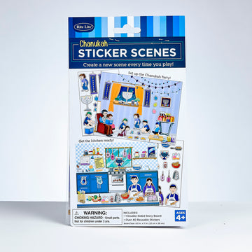 Rite Lite Chanukah Scenes with Reusable Stickers