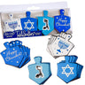 Rite Lite Chanukah Tablescatters, 20 Foiled Dreidels
