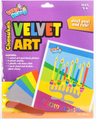 Izzy n Dizzy Chanukah velvet art kit with peel back picture