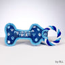 Rite Lite Chewdaica Chanukah Bone Squeaky Dog Toy