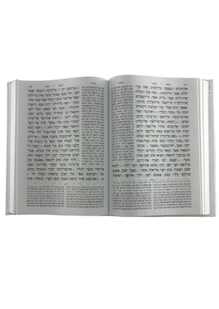 Chumash Avodat Hashem with Rashi, 1 Volume, open