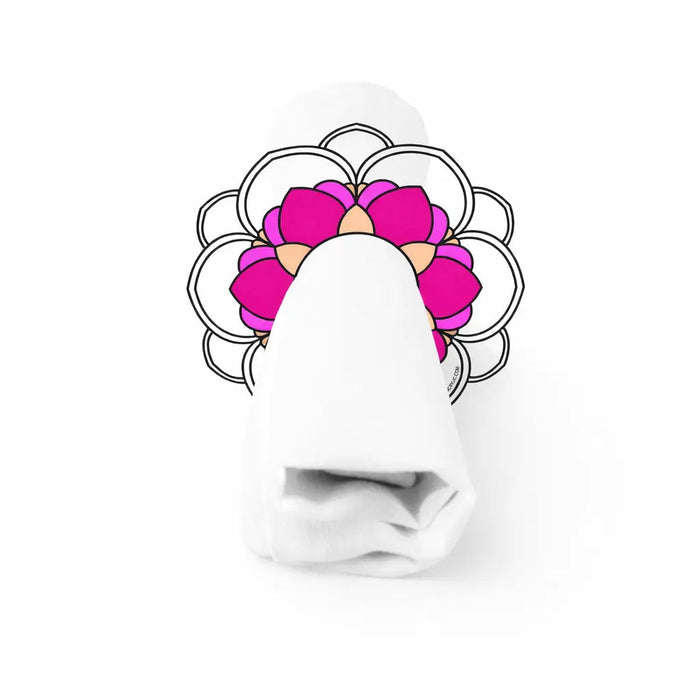 Color it Acrylic Floral Napkin Rings — lucite | Judaica Square Lakewood