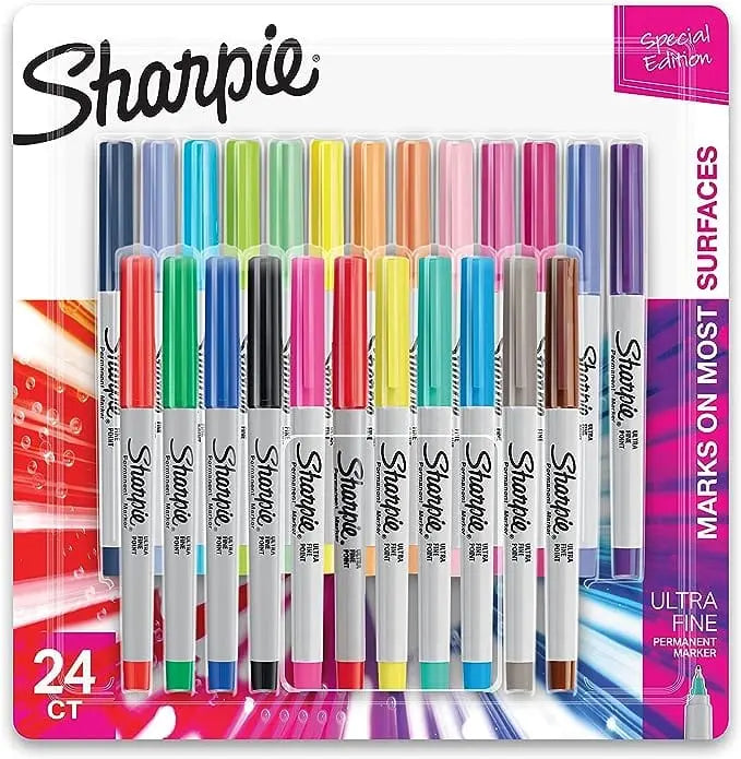 Color it Acrylic Sharpie Markers — detail view | Judaica Square Lakewood