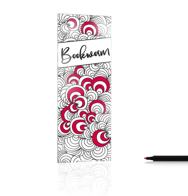 Color it Acrylic Bookworm Bookmark | Judaica Square Lakewood