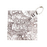 Color It Acrylic Thank You Hashem Music Keychain — lucite Color-In Card | Judaica Square Lakewood