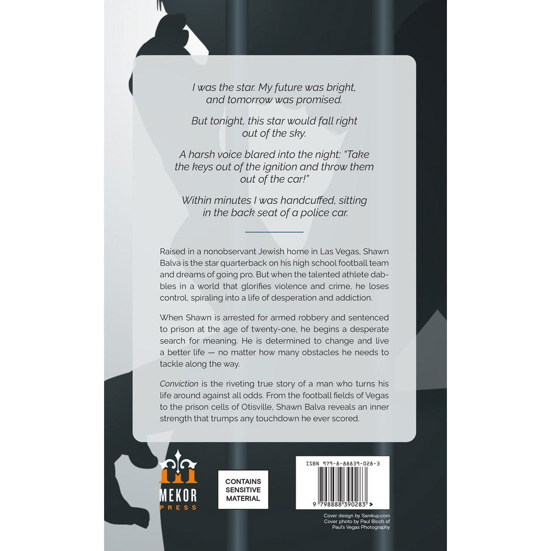 Conviction: NOT AVAILABLE — Menucha Publishers | Judaica Square Lakewood