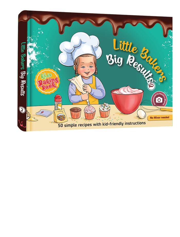 Cookbook Little Bakers Big Results 2 English cookbook front cover
