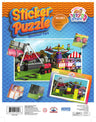 Amusement Park Sticker Puzzle — Kindervelt sticker-by-number kit | Judaica Square Lakewood